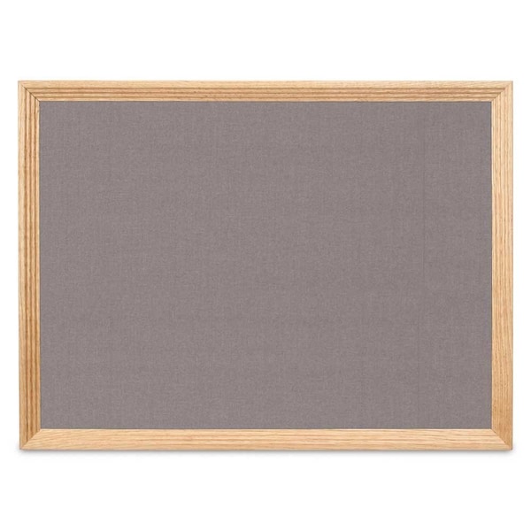 United Visual Products Decor Wood Combo Board, 36"x24", Cherry/White Porcelain & Surf UV702DEFAB-CHERRY-WHTPORC-SURF - main